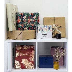 Exacompta fotoalbum 60 paginas wit 29x32cm land idylle motief