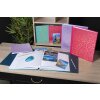 Exacompta fotoalbum Plum Violet 60 paginas 29x32cm voor 300 fotos 10x15 cm
