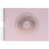 Exacompta 16166E Spiraalalbum 50 paginas Wit 32x22 cm Ellipse Roze