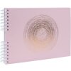 Exacompta 16166E Spiraalalbum 50 paginas Wit 32x22 cm Ellipse Roze