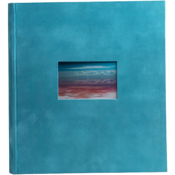 Exacompta 16178E Fotoalbum 60 witte paginas 29x32 cm Skandi turquoise