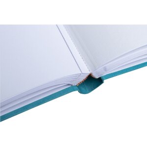 Exacompta 16178E Fotoalbum 60 witte paginas 29x32 cm Skandi turquoise