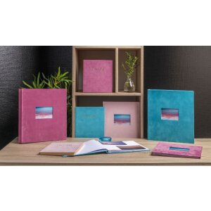 Exacompta 16178E Fotoalbum 60 witte paginas 29x32 cm Skandi turquoise