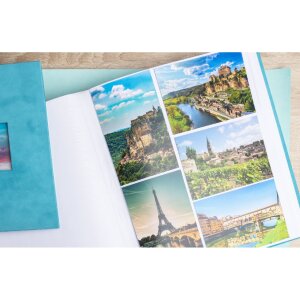 Exacompta 16178E Fotoalbum 60 witte paginas 29x32 cm Skandi turquoise