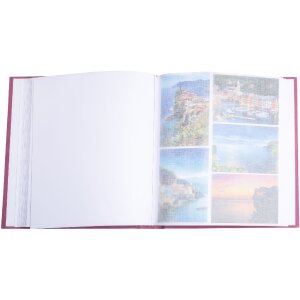 Exacompta 16179E Fotoalbum 60 witte paginas Skandi Ontwerp antiek roze