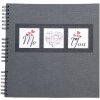 Exacompta 16215E Spiraal fotoalbum ME & YOU 32x32 cm 60 paginas zwart