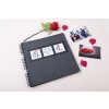 Exacompta 16215E Spiraal fotoalbum ME & YOU 32x32 cm 60 paginas zwart
