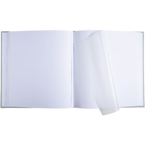 Exacompta 16263E Fotoalbum 60 paginas Ellipse grijsgroen 29x32cm voor 300 fotos