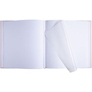 Exacompta 16264E Fotoalbum 60 paginas wit 29x32cm Ellipse Roze