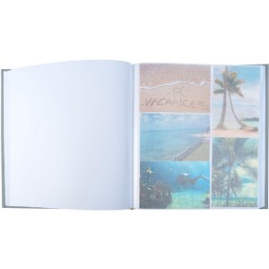 Exacompta Fotoalbum Ellipse Grijs 60 paginas wit 29x32cm
