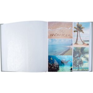 Exacompta Fotoalbum Ellipse Grijs 60 paginas wit 29x32cm
