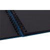 Exacompta Néo Déco fotoalbum 32x22 cm spiraalbinding 50 paginas Bleu de France