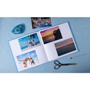 Exacompta 16391E Fotoalbum 25x25 cm Plum Purple Turquoise 30 paginas
