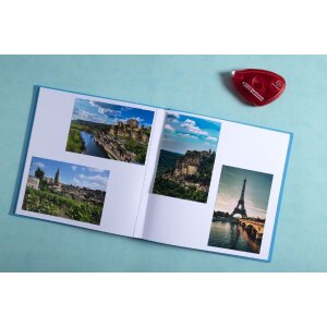 Exacompta 16391E Fotoalbum 25x25 cm Plum Purple Turquoise 30 paginas