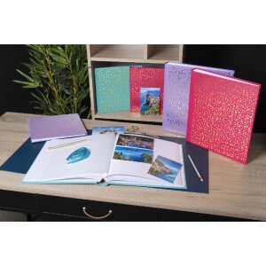 Exacompta 16392E Fotoalbum 30 paginas Wit 25x25cm Plum Violet Frambooskleurig
