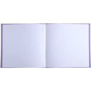 Exacompta 16393E Fotoalbum 30 paginas wit 25x25cm Plum Violet