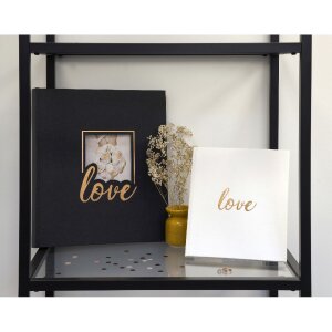 Exacompta 16506E Fotoalbum 60 paginas zwart 29x32cm - Love