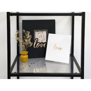 Exacompta 16506E Fotoalbum 60 paginas zwart 29x32cm - Love