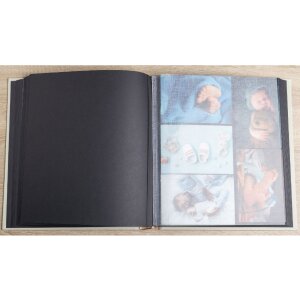 Exacompta 16524E Fotoalbum 60 zwarte paginas Polaroid serie Lichtgroen