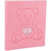 Exacompta 16566E Fotoalbum TEDDY 29x32 cm 60 paginas witte kaft teddybeer roze