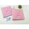 Exacompta 16566E Fotoalbum TEDDY 29x32 cm 60 paginas witte kaft teddybeer roze
