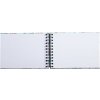 Exacompta 16702E Spiraal fotoalbum FLAMINGO Lichtblauw 23x16 cm 50 witte paginas
