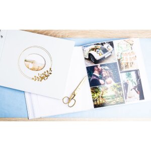 Exacompta 16732E Fotoalbum 60 witte paginas Ringflower Design Wit