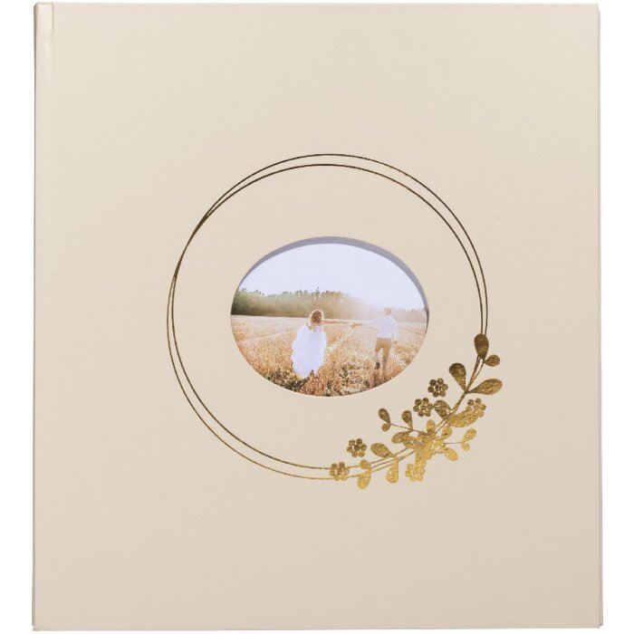 Exacompta 16733E Fotoalbum 60 witte paginas Ringflower Latte