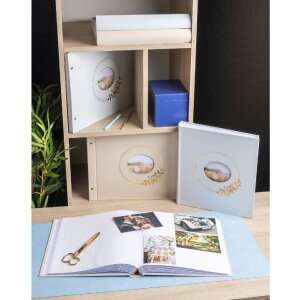 Exacompta 16733E Fotoalbum 60 witte paginas Ringflower Latte
