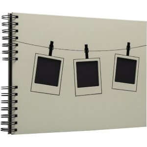 Exacompta 16824E Fotoalbum spiraalbinding 32x22 cm 50...