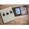 Exacompta 16824E Fotoalbum spiraalbinding 32x22 cm 50 zwarte paginas lichtgroen