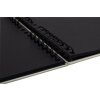 Exacompta 16824E Fotoalbum spiraalbinding 32x22 cm 50 zwarte paginas lichtgroen