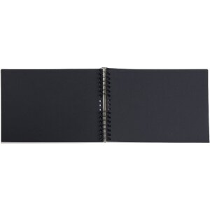 Exacompta 16825E Fotoalbum spiraalbinding 32x22 cm 50 zwarte paginas Roze