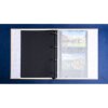 Exacompta 17602E Fotoalbum met ringmechanisme 60 zwarte paginas 32x26x4 cm Beige