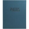 Exacompta 17603E Fotoalbum ringmechaniek 60 zwarte paginas 32x26x4cm blauwgroen
