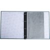 Exacompta 17603E Fotoalbum ringmechaniek 60 zwarte paginas 32x26x4cm blauwgroen
