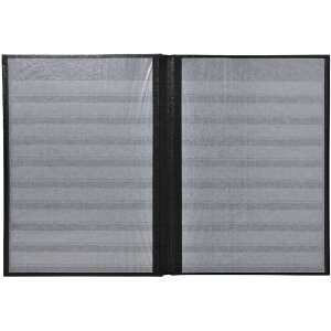 Exacompta 26143E Postzegelalbum halfleer 32 paginas 22,5x30,5 cm rood