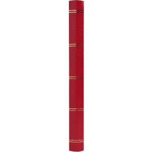 Exacompta 26143E Postzegelalbum halfleer 32 paginas 22,5x30,5 cm rood