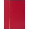 Exacompta 26143E Postzegelalbum halfleer 32 paginas 22,5x30,5 cm rood