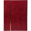 Exacompta 26143E Postzegelalbum halfleer 32 paginas 22,5x30,5 cm rood