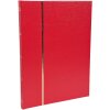 Exacompta 26143E Postzegelalbum halfleer 32 paginas 22,5x30,5 cm rood
