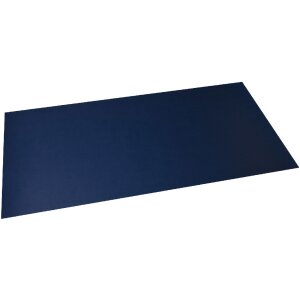 Exacompta 29124E Bureauonderlegger 35x60 cm PU tweekleurig marineblauw hemelsblauw