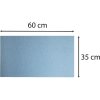 Exacompta 29124E Bureauonderlegger 35x60 cm PU tweekleurig marineblauw hemelsblauw