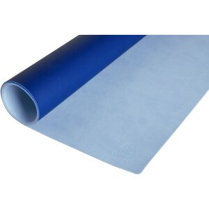 Exacompta 29146E Flexibele bureauonderlegger 40x80cm tweekleurig kunstleer