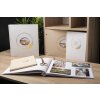 Exacompta Gastenboek Ringflower Witgoud sierrand 100 paginas 27x22 cm