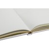 Exacompta Gastenboek Ringflower Witgoud sierrand 100 paginas 27x22 cm