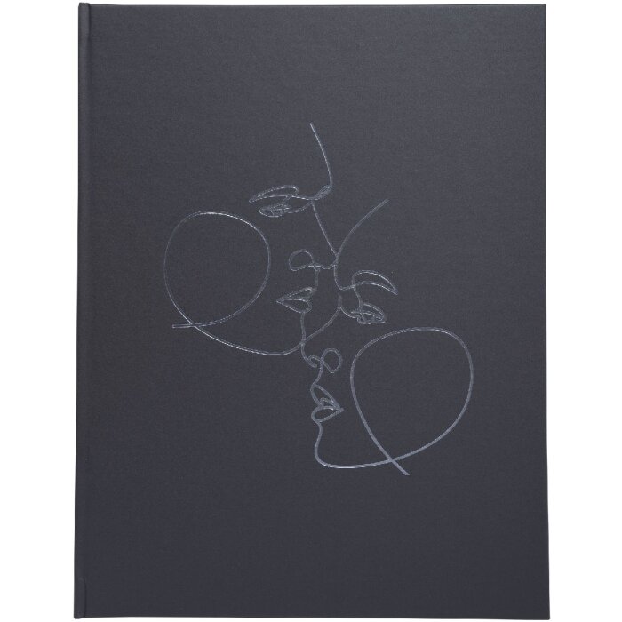 Exacompta 47688E Gastenboek 100 paginas 27x22cm ivoorkleurig zwart