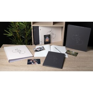 Exacompta 47688E Gastenboek 100 paginas 27x22cm ivoorkleurig zwart