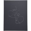Exacompta 47688E Gastenboek 100 paginas 27x22cm ivoorkleurig zwart