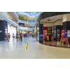 Exacompta 67115E Vloermarkering antislip PVC pijl geel-zwart 30x10 cm